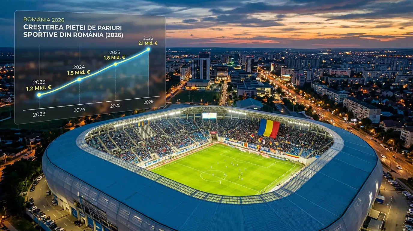 Statistici și tendințe ale pieței de pariuri sportive din România în 2026
